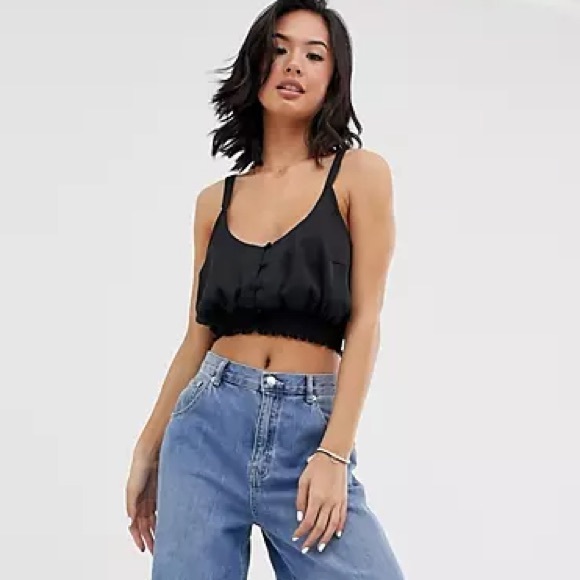 NWT Free People You Honey Brami in Black OB 991031 - Picture 5 of 7